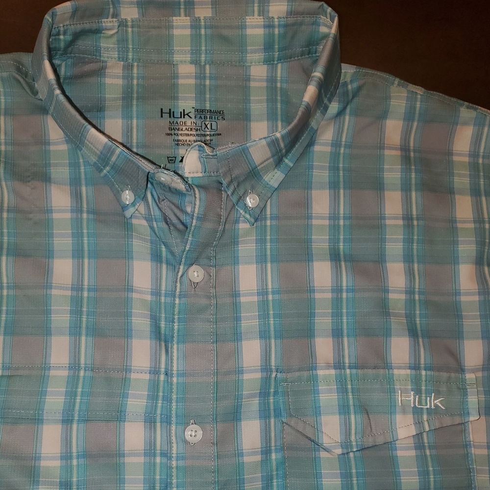 Mens xl button down Huk